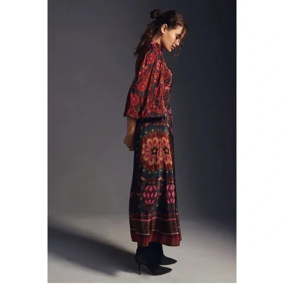 FARM Rio Multicolor Floral Maxi Dress - Picture 3 of 9